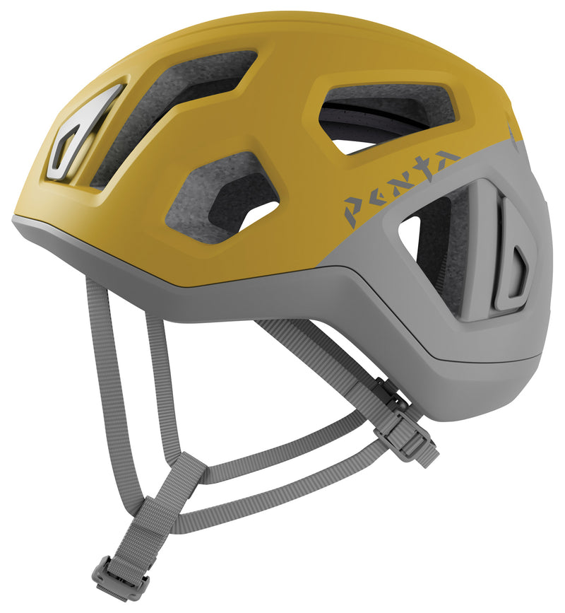 Load image into Gallery viewer, Singing Rock Penta 2 Helmet in Vibrant Yellow - Size Small