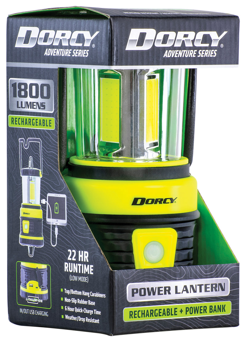 Load image into Gallery viewer, Dorcy 1800L Rechargeable Lantern: Illuminate Your Adventures with Brightness and Convenience