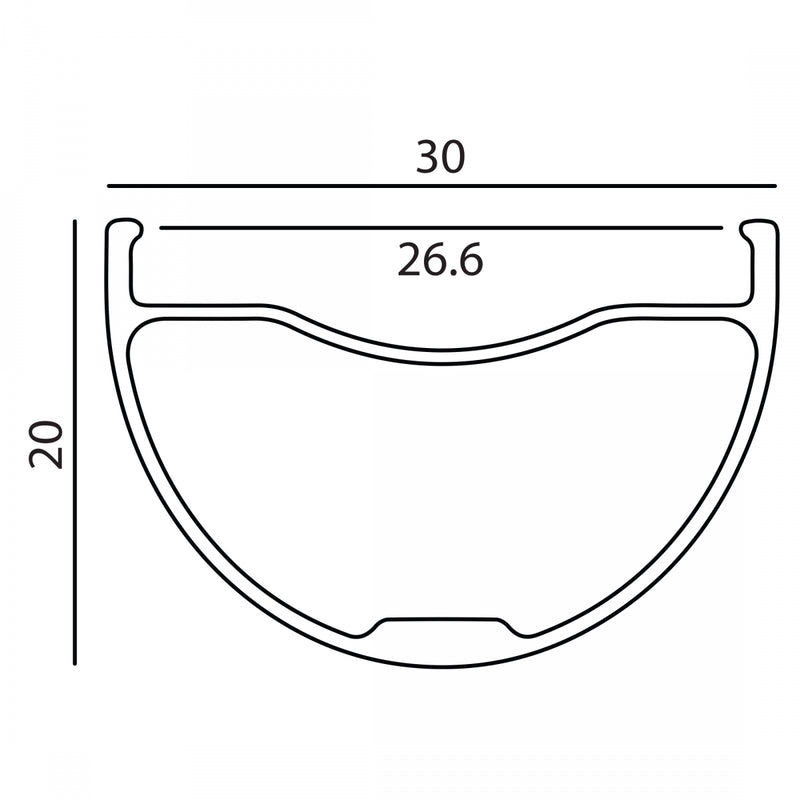 Load image into Gallery viewer, Velocity Blunt SS Rim 29 Inch Disc Black 32 Hole Clincher Tubeless Ready Road