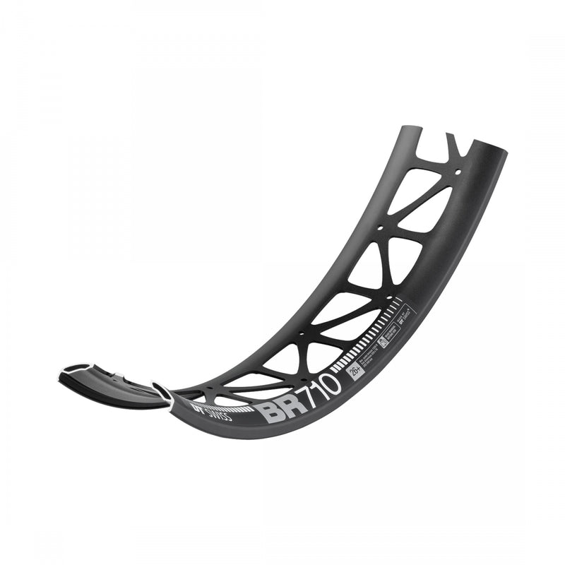 Load image into Gallery viewer, DT Swiss Big Ride Rim - 26" Disc Black 32H Clincher Fat Bike BR710 Presta Cutout