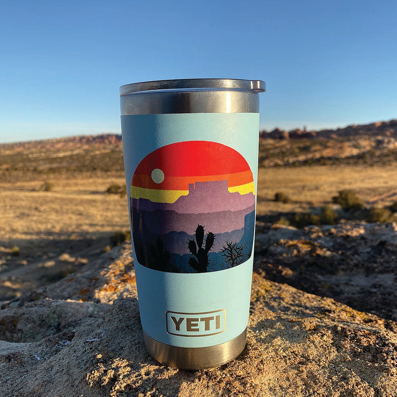 Load image into Gallery viewer, Desert Layers Lifestyle Sticker Art Set - Express Your Style with Unique Stickers!