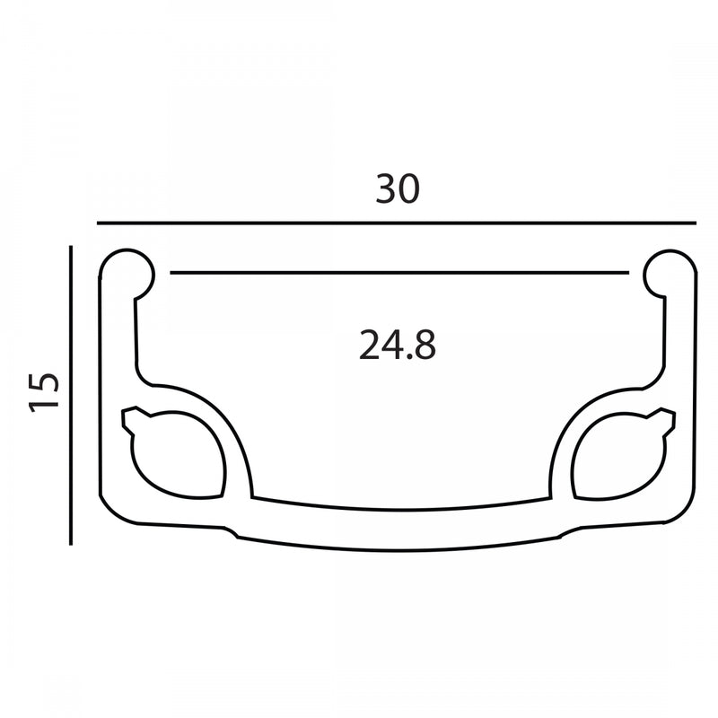 Load image into Gallery viewer, AS7X Weinmann 24in AS7X Silver 36