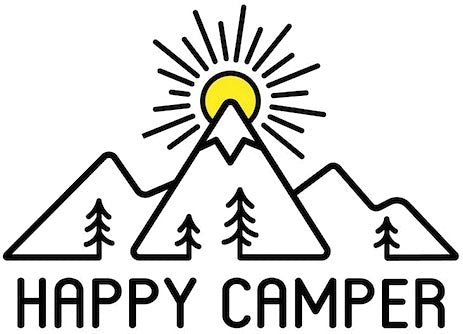 Load image into Gallery viewer, Sticker Art Sticker Art Stickers Happy Camper Gifts