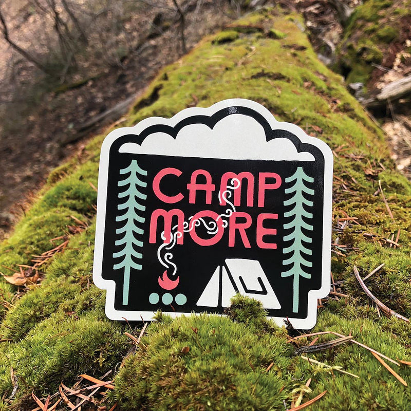 Load image into Gallery viewer, Sticker Art Stickers: Camp More Lifestyle Collection