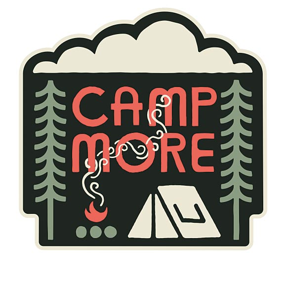 Load image into Gallery viewer, Sticker Art Stickers: Camp More Lifestyle Collection