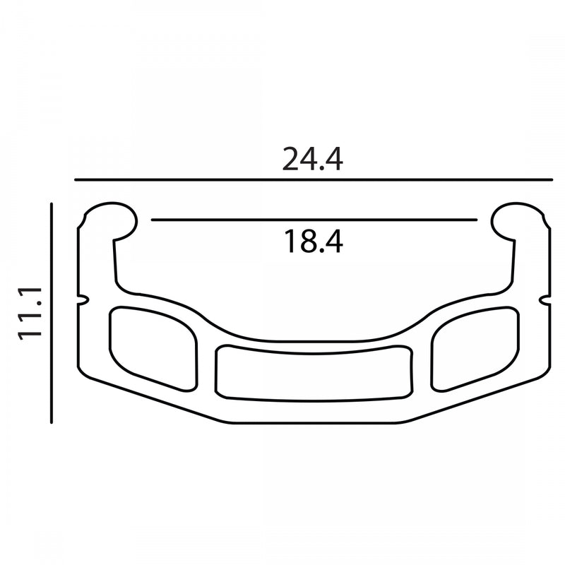 Load image into Gallery viewer, DM18 Alex 700C DM18 Silver 36