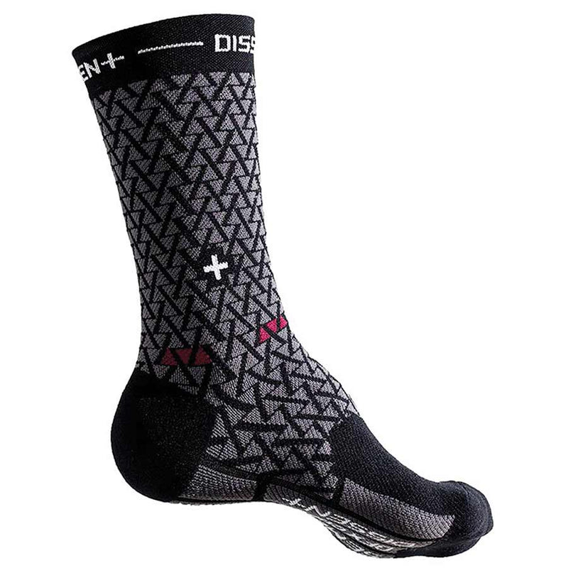 Load image into Gallery viewer, Dissent Genuflex Crew Protect 8" SEMENUK, Compression socks, Black, S (Men 5-7.5)