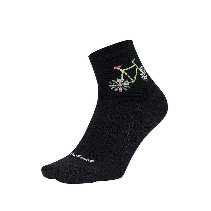 Load image into Gallery viewer, DeFeet Aireator 2-3" Cuff Socks, Pedal Power, M, Pair