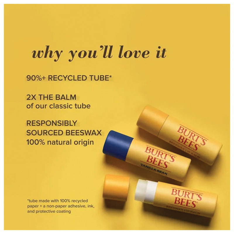Load image into Gallery viewer, Burt's Bees Lip Balm Paper Tube Blih.34oz