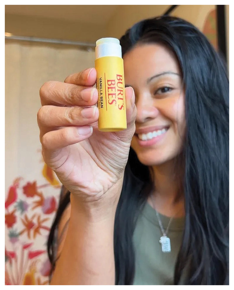 Load image into Gallery viewer, Burt's Bees Lip Balm Vanilla P Tube .34oz