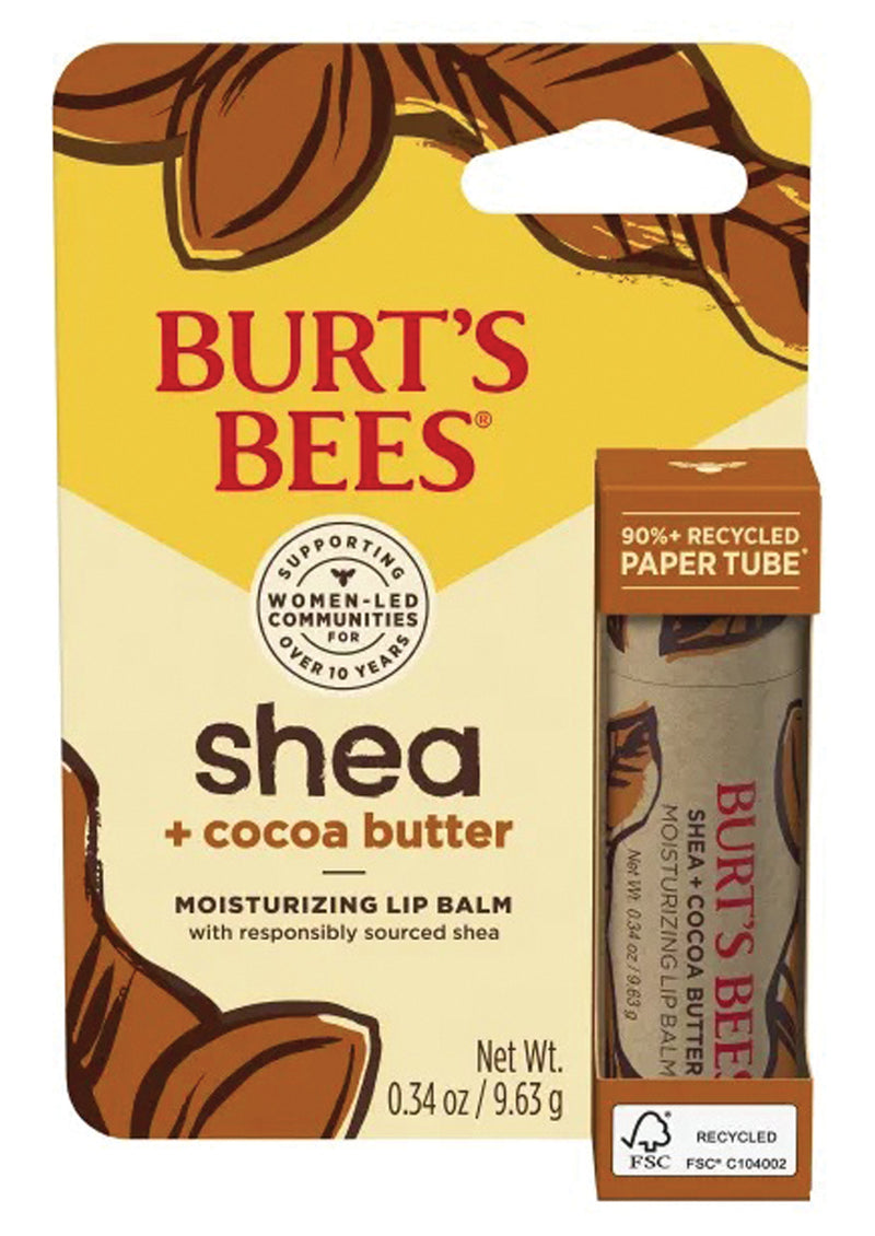 Load image into Gallery viewer, Burt's Bees Lip Balm Cocoa P Tube .34oz