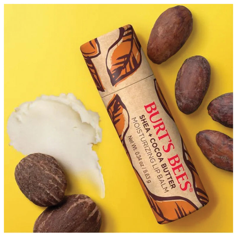 Load image into Gallery viewer, Burt's Bees Lip Balm Cocoa P Tube .34oz