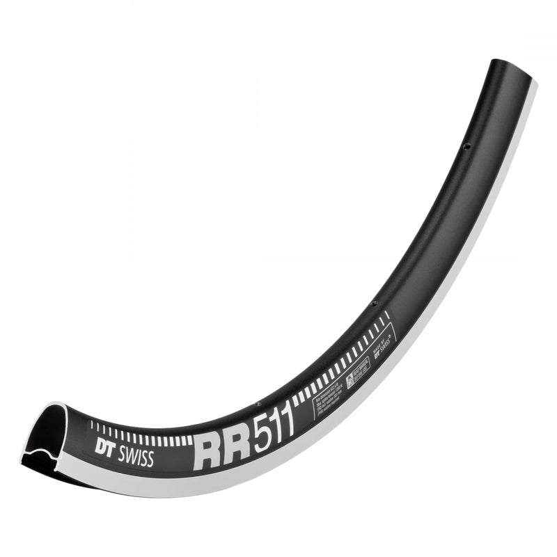 Load image into Gallery viewer, DT Swiss RR 511 700c Tubeless Ready Road Rim 28h Black Squorx Nipples Rim