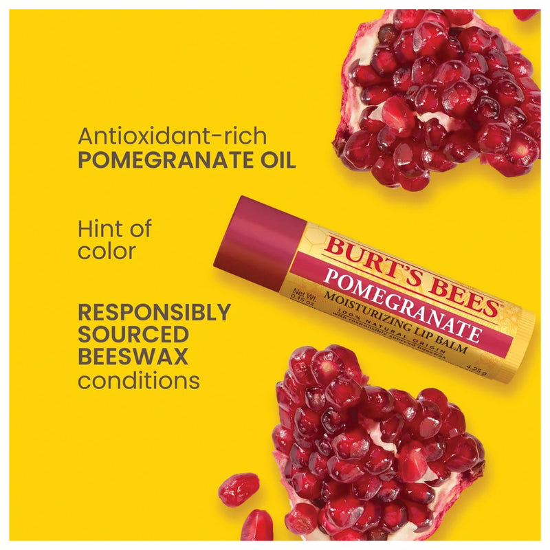 Load image into Gallery viewer, Burt's Bees Lip Balm Super Fruit Blast 4-Pack - Nourishing Lip Care Set