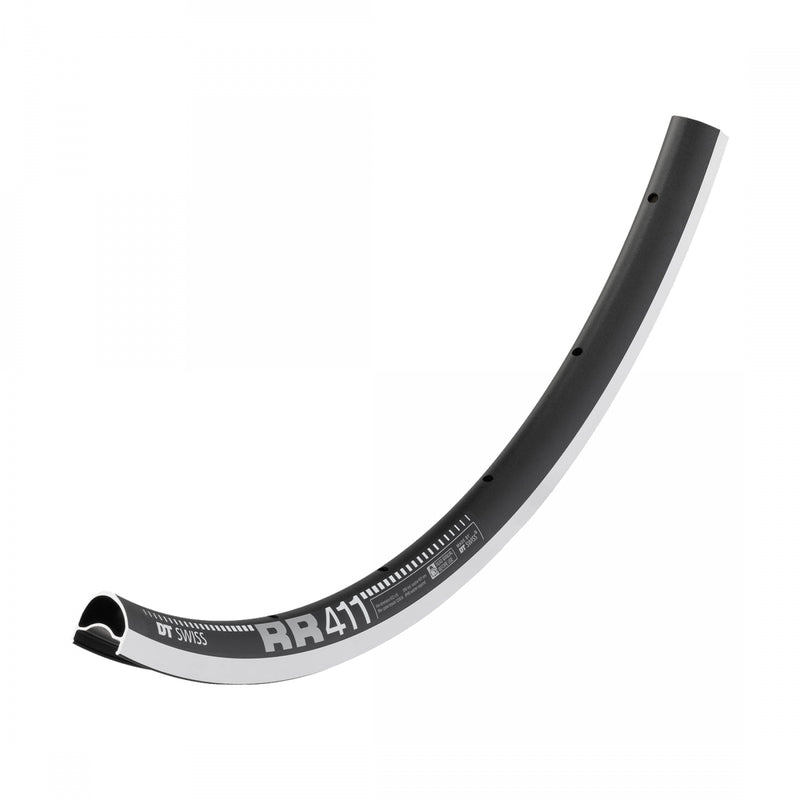 Load image into Gallery viewer, DT Swiss RR 411 Rim - 700, Rim, Black, 24H, Asymmetric