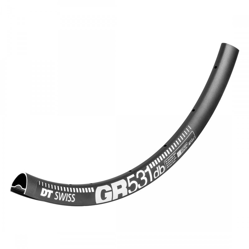 Load image into Gallery viewer, DT Swiss GR 531 Alloy Rim 700c Clincher Disc Brake Only Black 28 Hole 0 Offset
