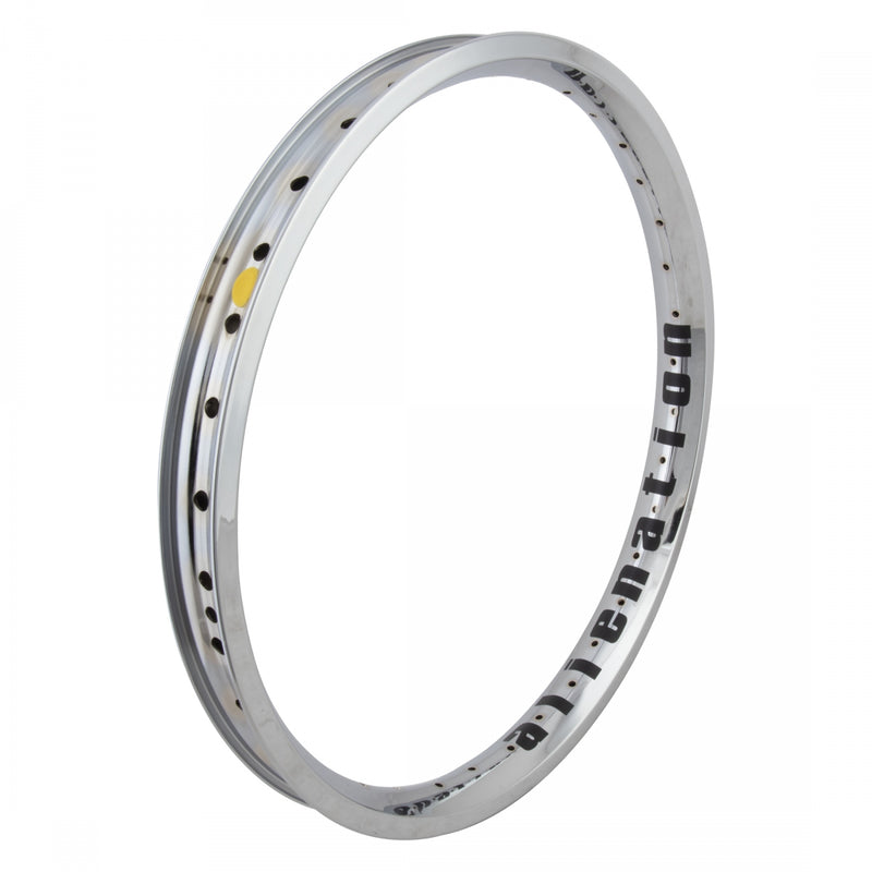 Load image into Gallery viewer, Alienation Vandal 20in Chrome BMX Rims - Lightweight, Tubeless-Ready, G69 Material, Performance-Driven Cycling Components (Pack of 2)