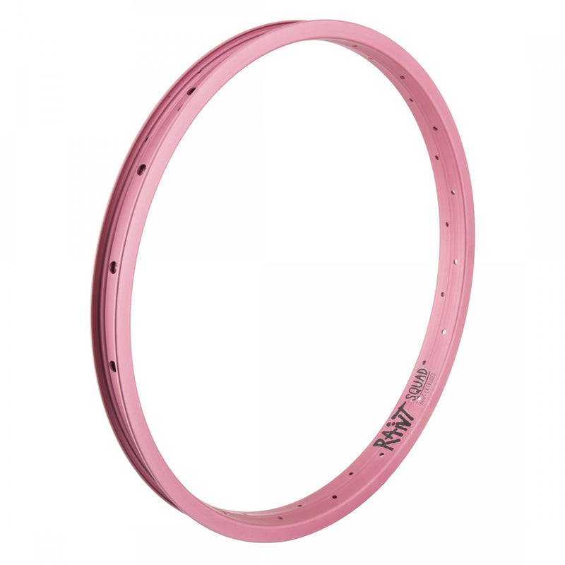 Load image into Gallery viewer, Rant Squad Pepto Pink 20in Double Wall Rim Bundle Durable, Lightweight BMX & Freestyle Wheelset