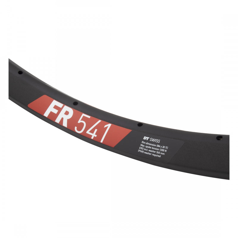Load image into Gallery viewer, DT Swiss FR 541 Tubeless Ready 27.5" Disc Rim, 28h, Black
