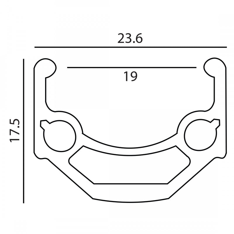Load image into Gallery viewer, ZAC-19 Weinmann 26in ZAC-19 Black 32