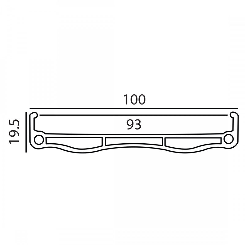 Load image into Gallery viewer, DHL100 Weinmann 20in DHL100 Black 36