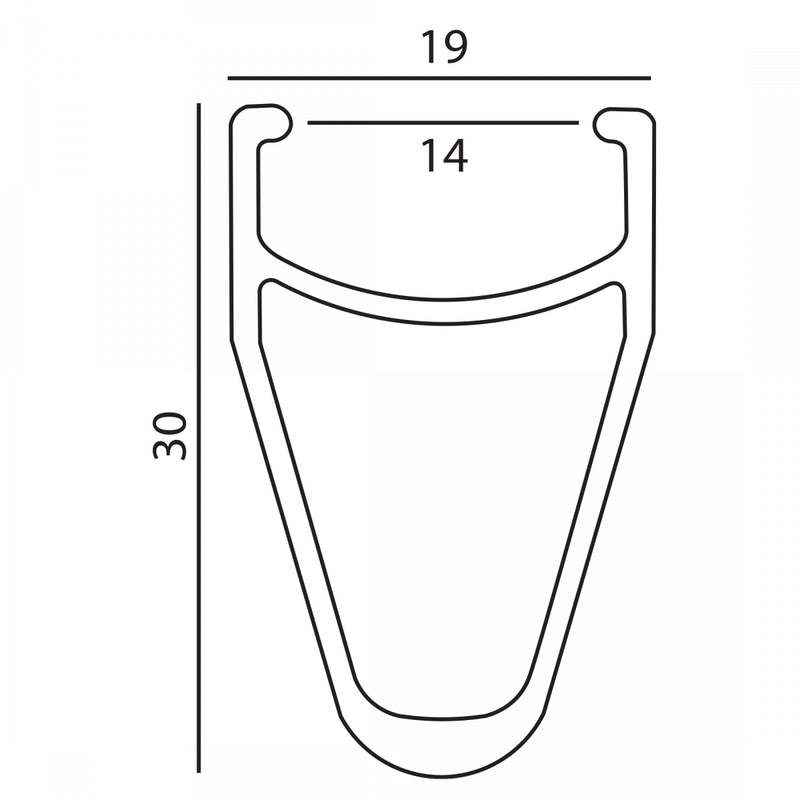 Load image into Gallery viewer, Deep-V Velocity 700C Deep-V Silver 36