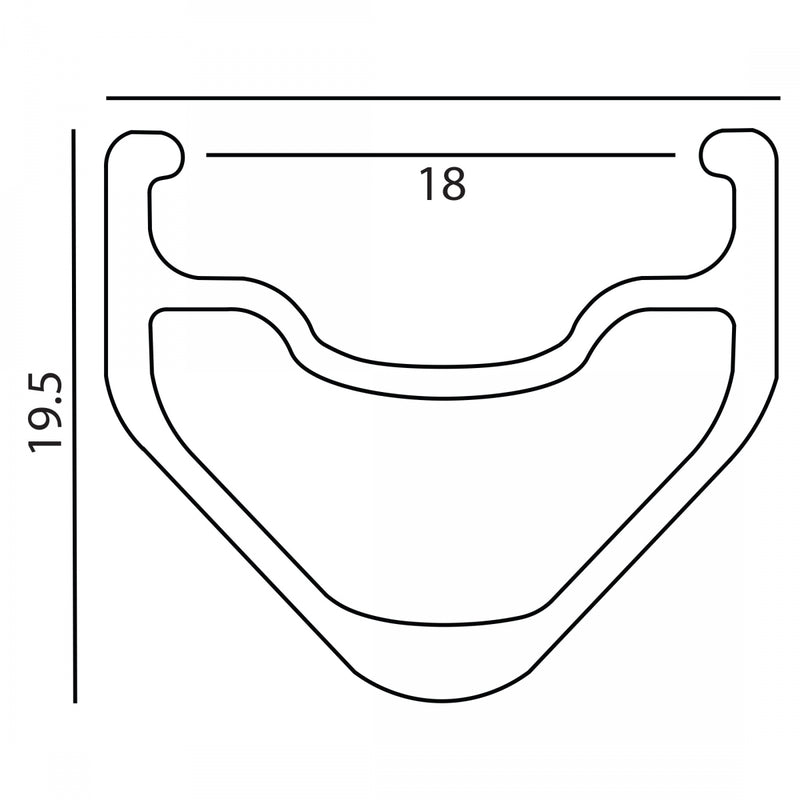 Load image into Gallery viewer, Velocity A23 Rim - 700, Rim, Black/Silver, 28H, Clincher