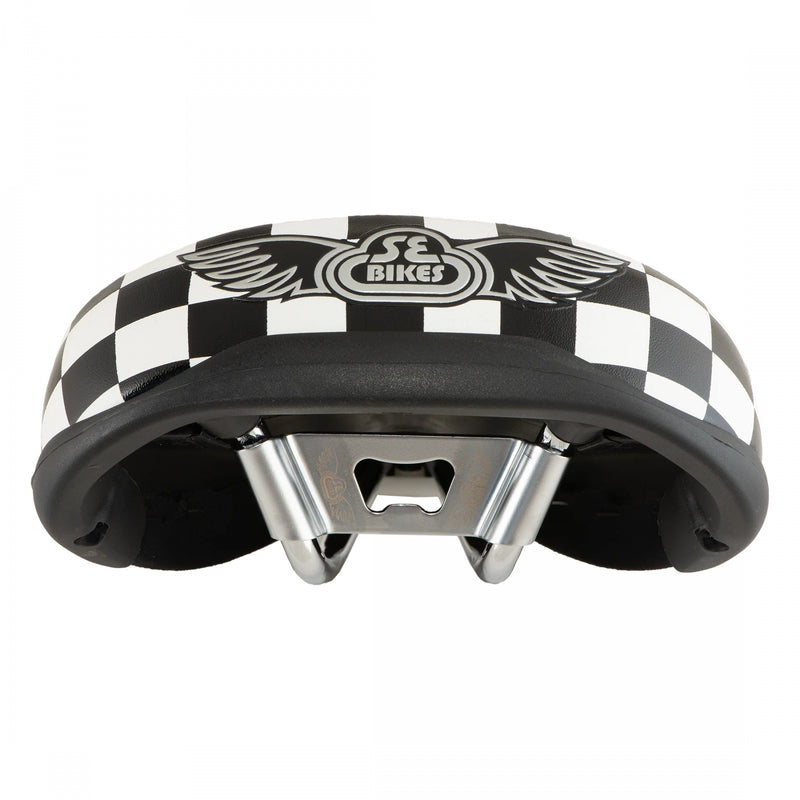 Load image into Gallery viewer, Se Bikes SE Seat BMX Unisex Blk/Wht Checkerboard