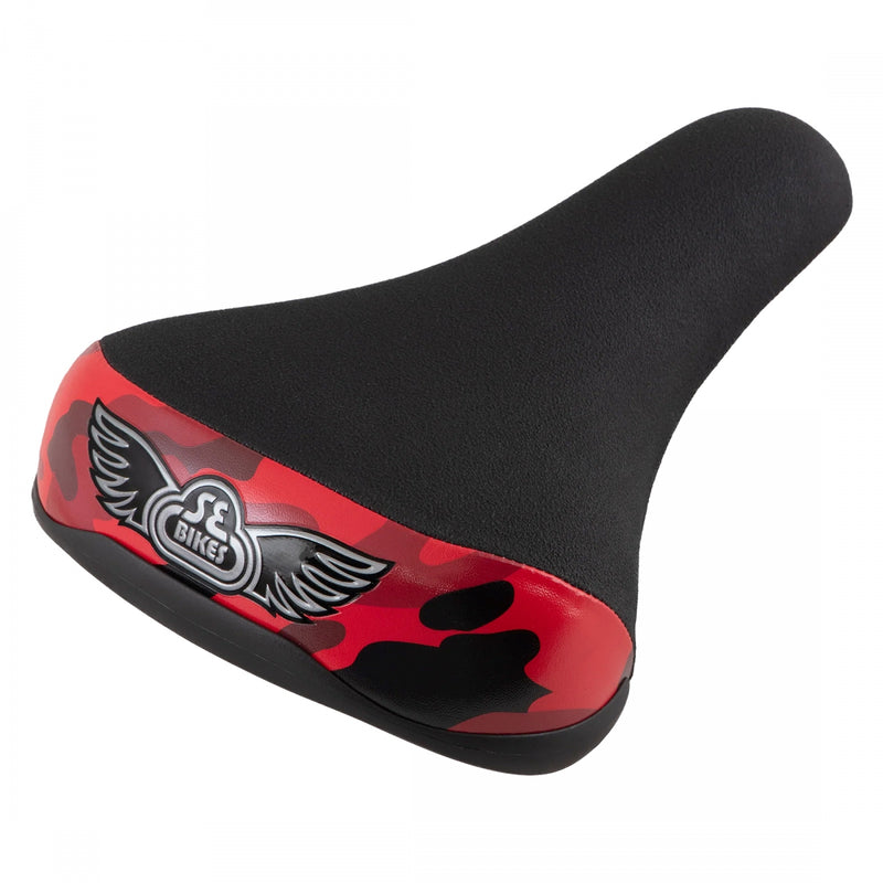 Load image into Gallery viewer, Se Bikes SE Seat BMX Unisex Red Camo