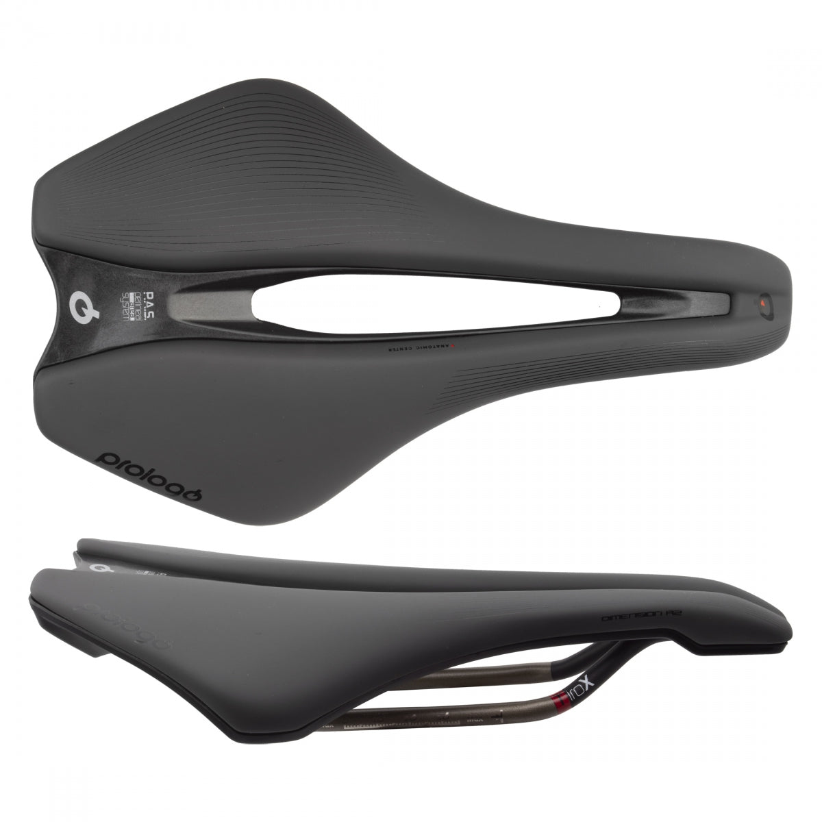 Prologo Dimension R2 Tirox Road/XC Saddle with EVA Foam, Ergonomic