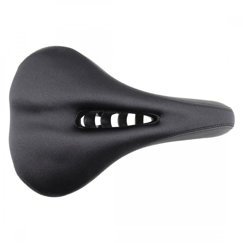 Load image into Gallery viewer, Cloud-9 Ladies Cut Out Bicycle Comfort Sport Seat - Black Lycra Cover
