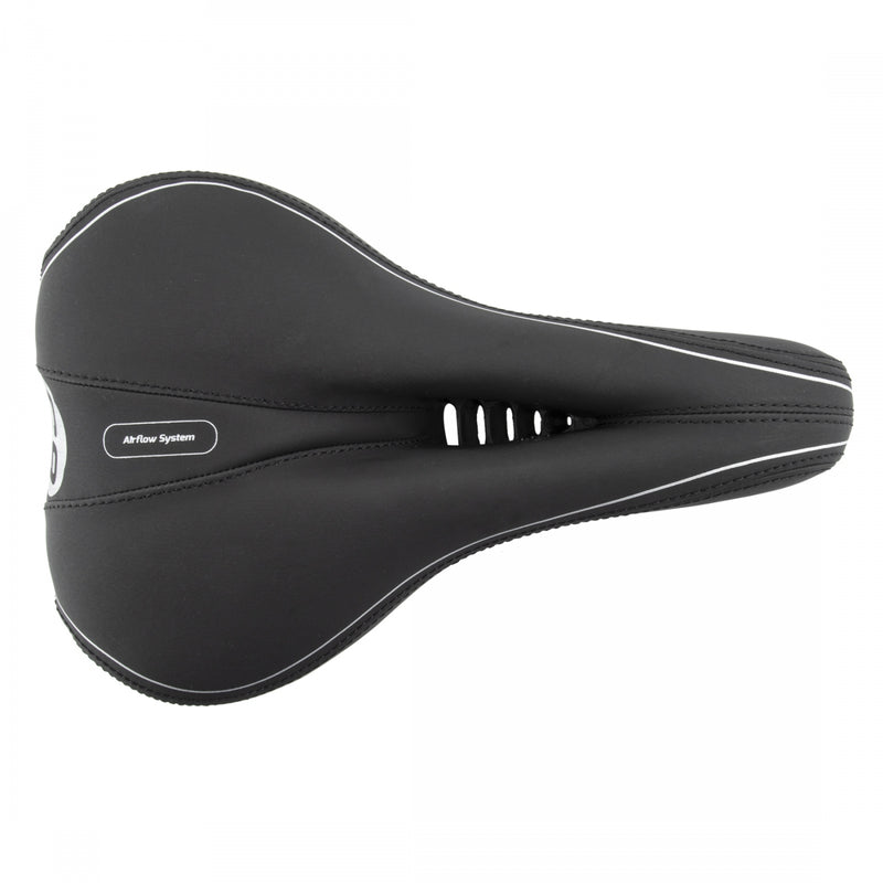Load image into Gallery viewer, Cloud-9 Unisex Cut Out Bicycle Comfort Seat - Black Vinyl Cover Unisex