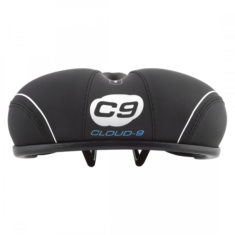 Load image into Gallery viewer, Cloud-9 Unisex Cut Out Bicycle Comfort Seat - Black Vinyl Cover Unisex