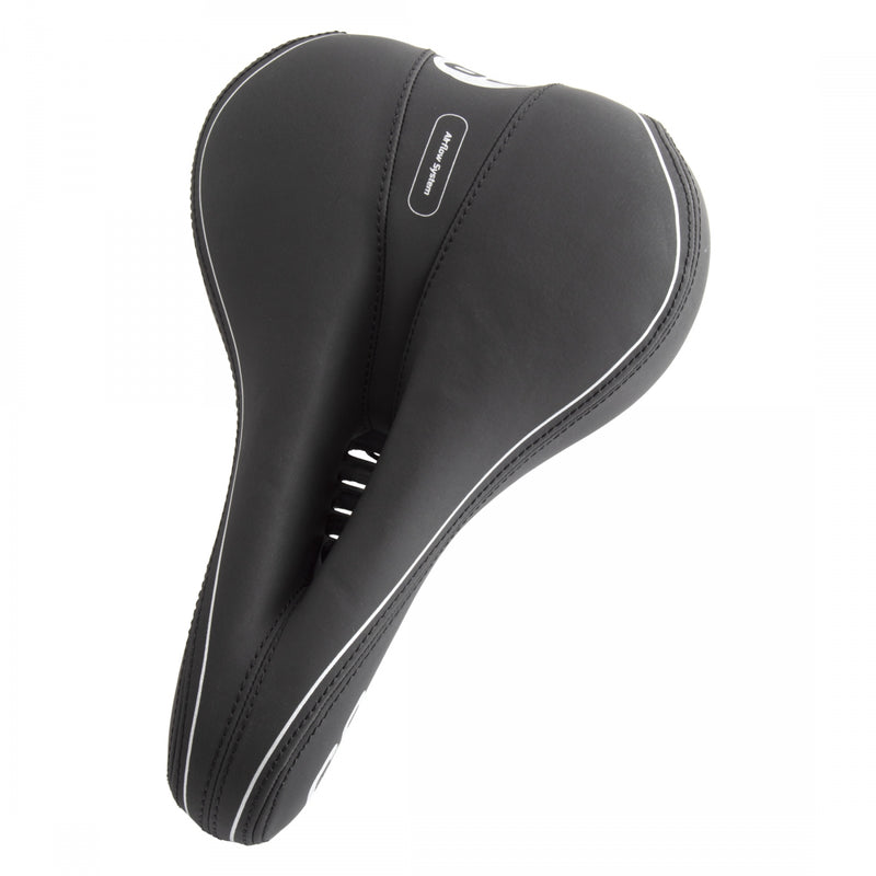 Load image into Gallery viewer, Cloud-9 Unisex Cut Out Bicycle Comfort Seat - Black Vinyl Cover Unisex