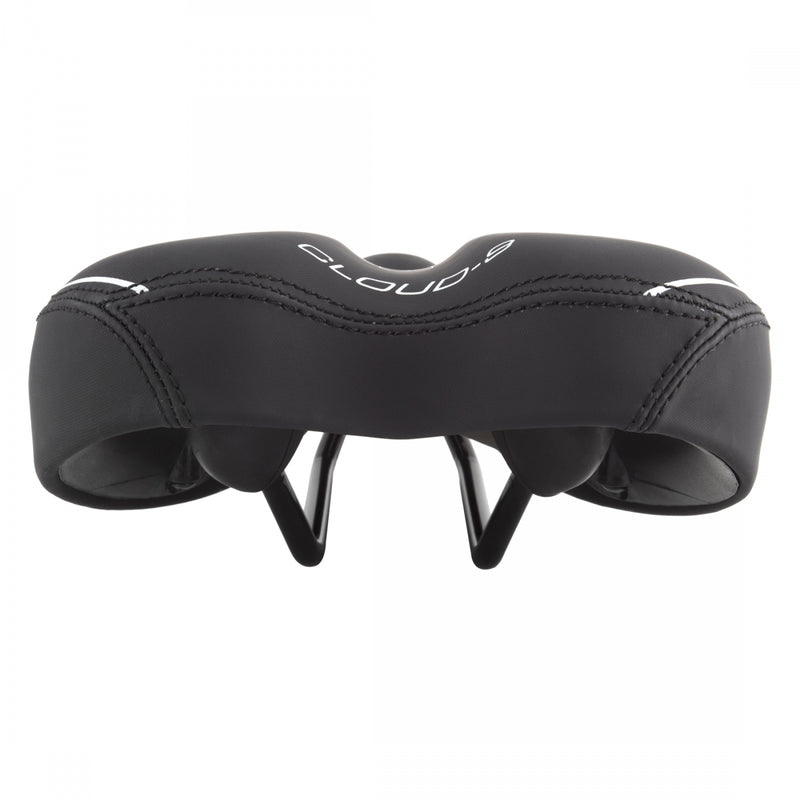 Load image into Gallery viewer, Cloud-9 Mens Bicycle Comfort Sport Seat Relief Channel - Black Vinyl Cover