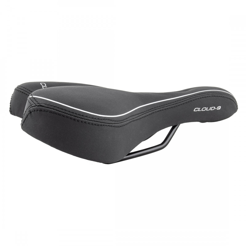 Load image into Gallery viewer, Cloud-9 Mens Bicycle Comfort Sport Seat Relief Channel - Black Vinyl Cover