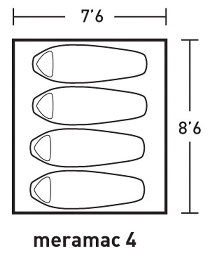 Load image into Gallery viewer, Alps Mountaineering Meramac 4-Person Tent: Spacious and Durable Shelter for Outdoor Adventures