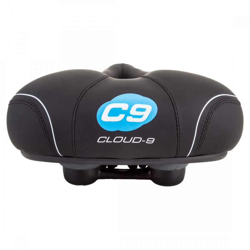 Load image into Gallery viewer, Cloud-9 Unisex Cut Out Bicycle Comfort Seat Cruiser Airflow Relief ES Black