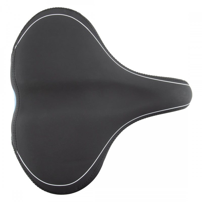 Load image into Gallery viewer, Cloud-9 Unisex Suspension Saddle, Cruiser-ciser Springs, Multi-Stage Foam, Black