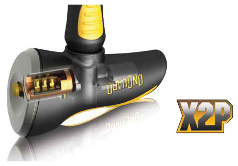 Load image into Gallery viewer, OnGuard BullDog Series U-Lock 4.5 x 9" Combo Blk/Yellow Includes Bracket