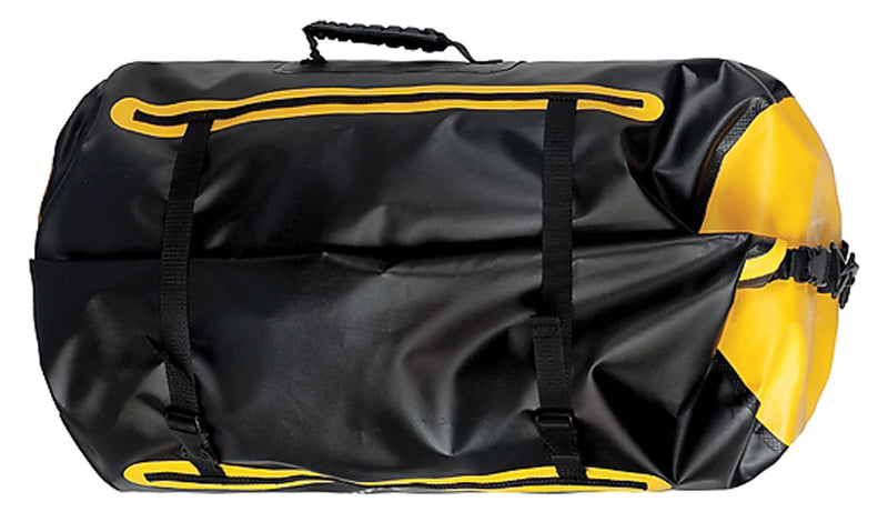 Load image into Gallery viewer, Singing Rock Dry Duffle 60L: Waterproof Storage Solution in Black/Yellow