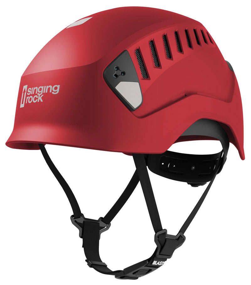 Load image into Gallery viewer, Singing Rock Blast Helmet - Red Universal CE, EN Certified