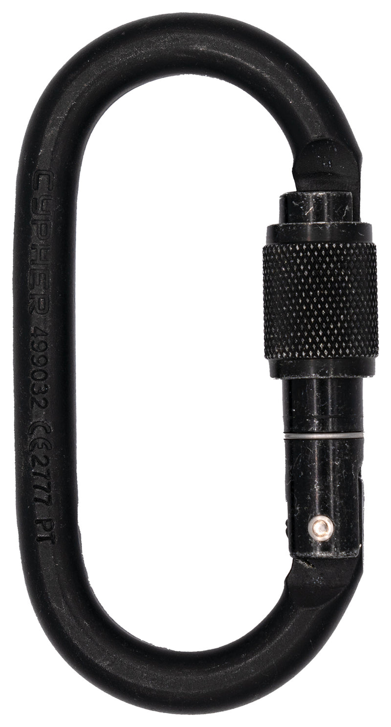 Load image into Gallery viewer, Premium Cypher G Series Oval SG Keylock in Sleek Black with Zinc Coating