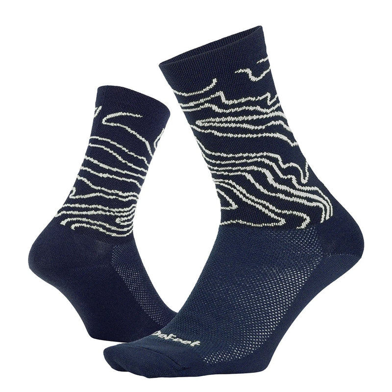 Load image into Gallery viewer, DeFeet-Aireator-Topo-Socks-SOCK7380