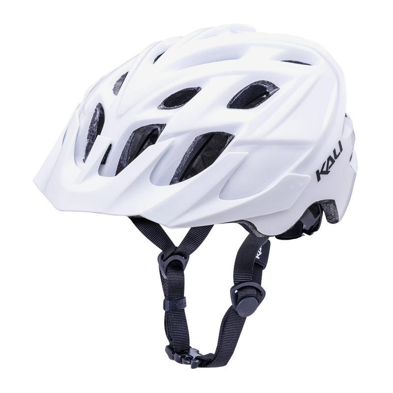 Load image into Gallery viewer, Kali-Chakra-Solo-S-M-Visor-White-HLMT8093-Bicycle-Helmets