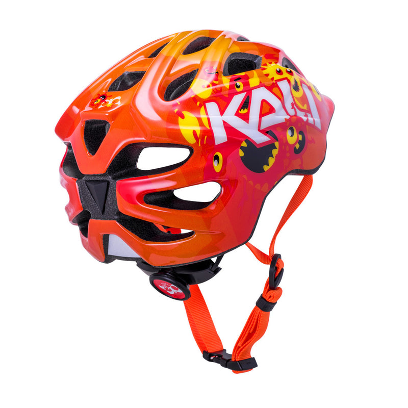 Load image into Gallery viewer, Kali Chakra Child Helmet, X-Small, Monsters Orange NLA