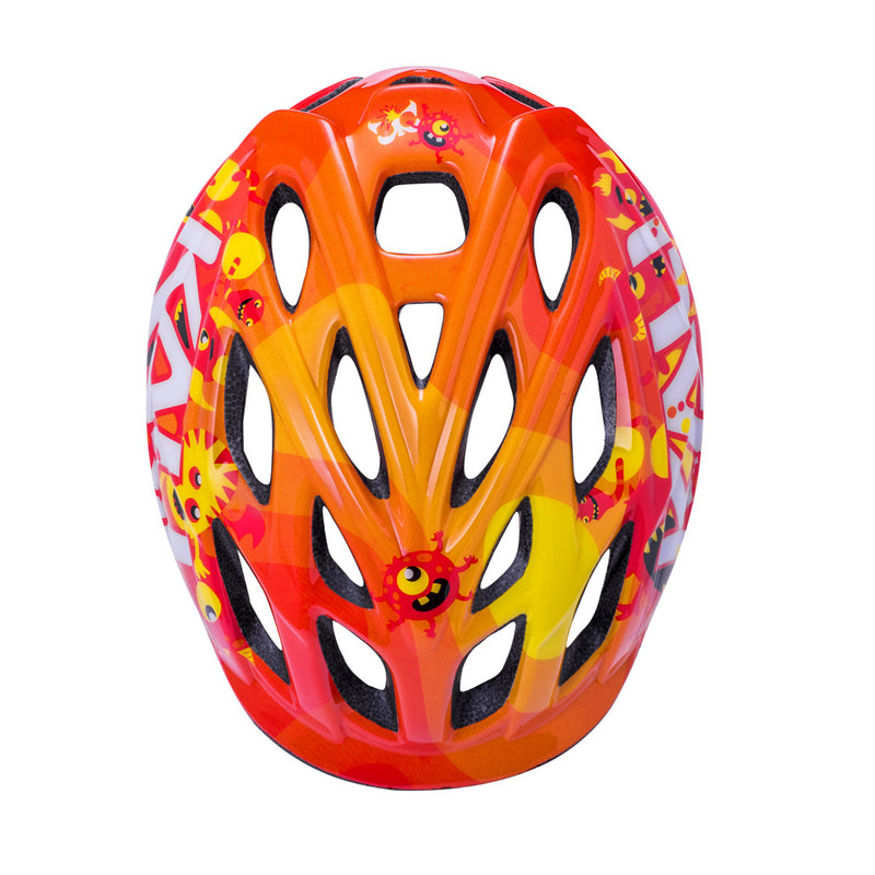 Load image into Gallery viewer, Kali Chakra Child Helmet, X-Small, Monsters Orange NLA