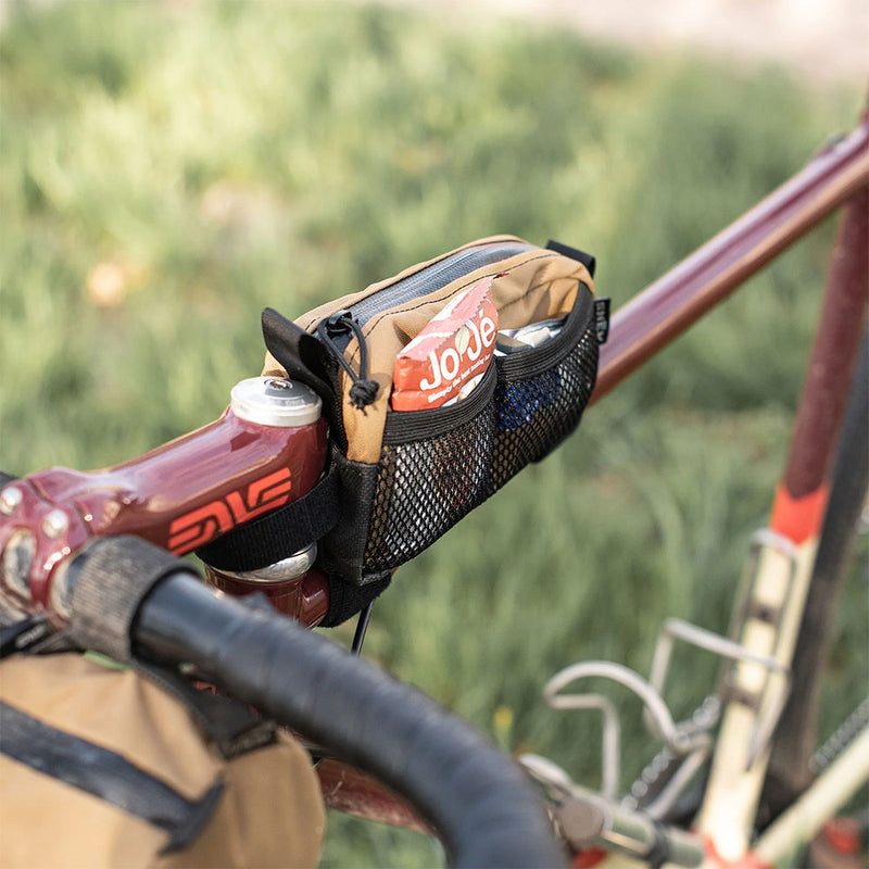 Load image into Gallery viewer, Snek Top Tube Frame Bag (.73L) - Coyote Brown NLA