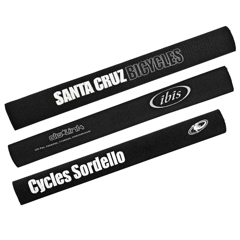 Load image into Gallery viewer, Lizard Skins Custom Chainstay Protector Black/White Print Min. 25 Drop Ship Only