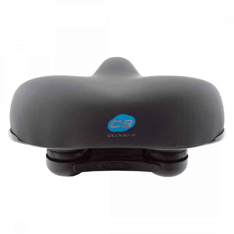 Load image into Gallery viewer, Cloud-9 Unisex Extra Thick Padding Bicycle Comfort Seat - Black Steel Rails